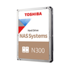 Hd Para Servidor Nas 8tb Toshiba N300 Sata 128mb - HDEX01ZZNA51F