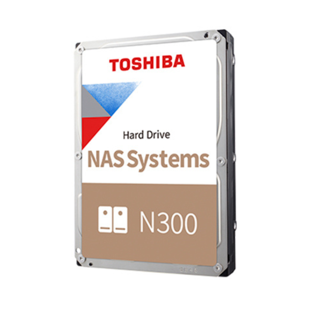 Hd Para Servidor Nas 8tb Toshiba N300 Sata 128mb - HDEX01ZZNA51F