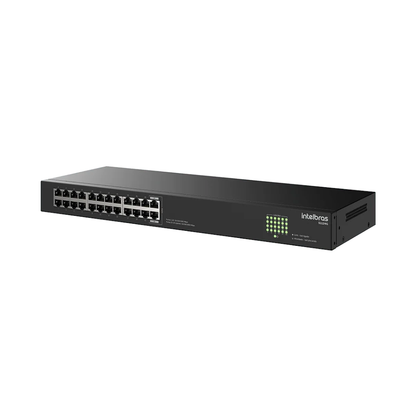 Switch 24 Portas Gigabit 10/100/1000 Mbps Intelbras S1124G - 4760115