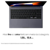 Notebook Samsung Galaxy Book4 Intel Core I3-1315U 8gb 256Gb Ssd Win11 Home 15.6 Pols Grafite - NP750XGJ-KG5BR