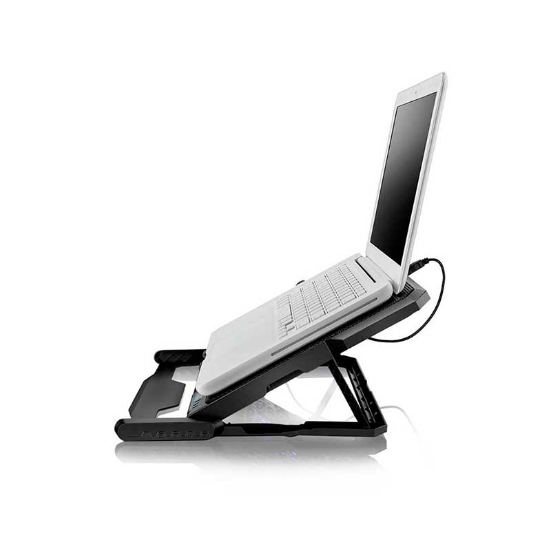 Suporte Cooler Para Notebook Multilaser Led Azul c/ 6 Fans - Ac282