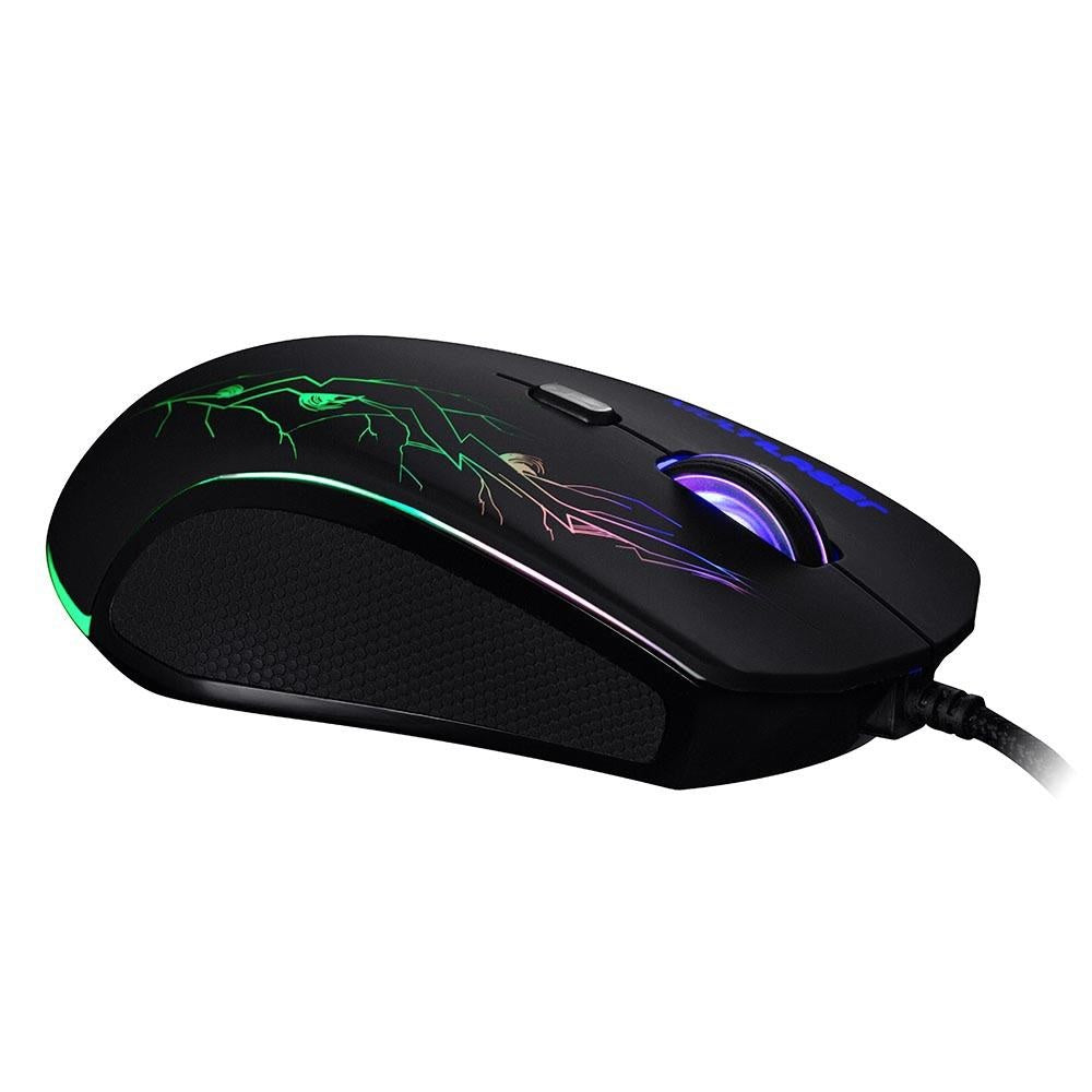 Mouse Gamer Multilaser 3200DPI 7 Cores LED - MO276