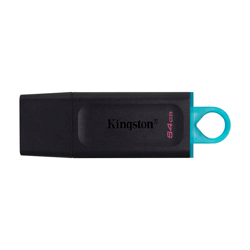 Pen Drive 64gb Kingston DataTravaler Exodia 3.2 Preto - DTX/64GB