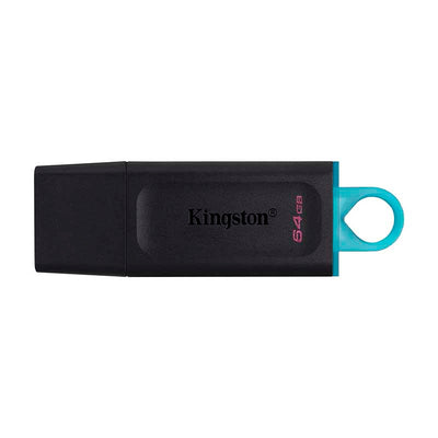 Pen Drive 64gb Kingston DataTravaler Exodia 3.2 Preto - DTX/64GB