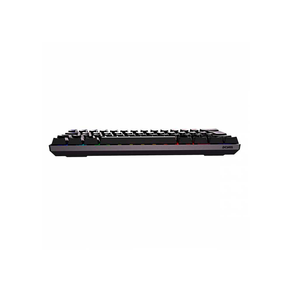 Teclado Gamer Mecanico PCYes Zot Outemu Brown Hotswap Abnt2 RGB Preto - PZOHBWRGB