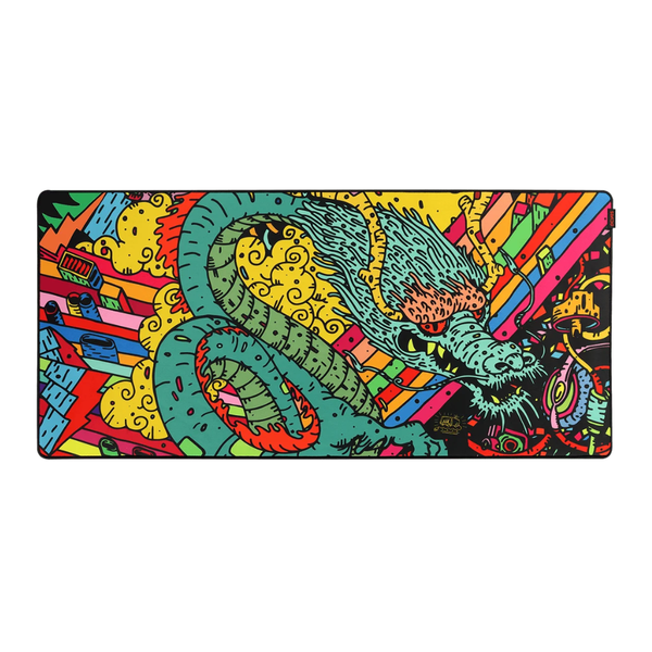 Mousepad Gamer PCYes Dragon Extended Estilo Speed 900X420MM - PMD90X42