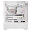 Gabinete Gamer Darkflash Mid Tower Atx DY460 Branco Com Lateral e Frente em Vidro Temperado ARGB - DY460 ARGB White