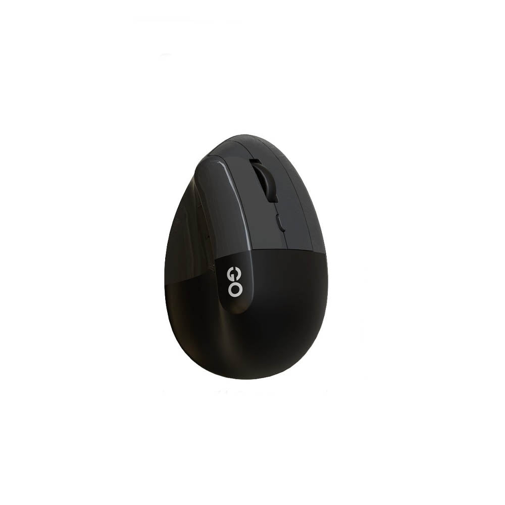 Mouse Sem Fio Ergonomico Fantech Go Comfy Silent 1600Dpi Ajustável 7 Botões Cinza - W195R