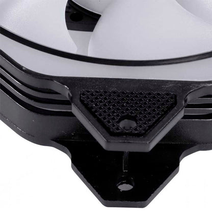 Cooler Fan para Gabinete PCYes Huracan H3 Led RGB 120mm 06 Pinos - PH3RGB120 Truedata