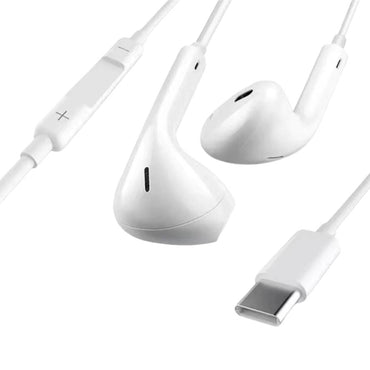 Fone De Ouvido USB Tipo C com Microfone aGold Branco - FN-A77
