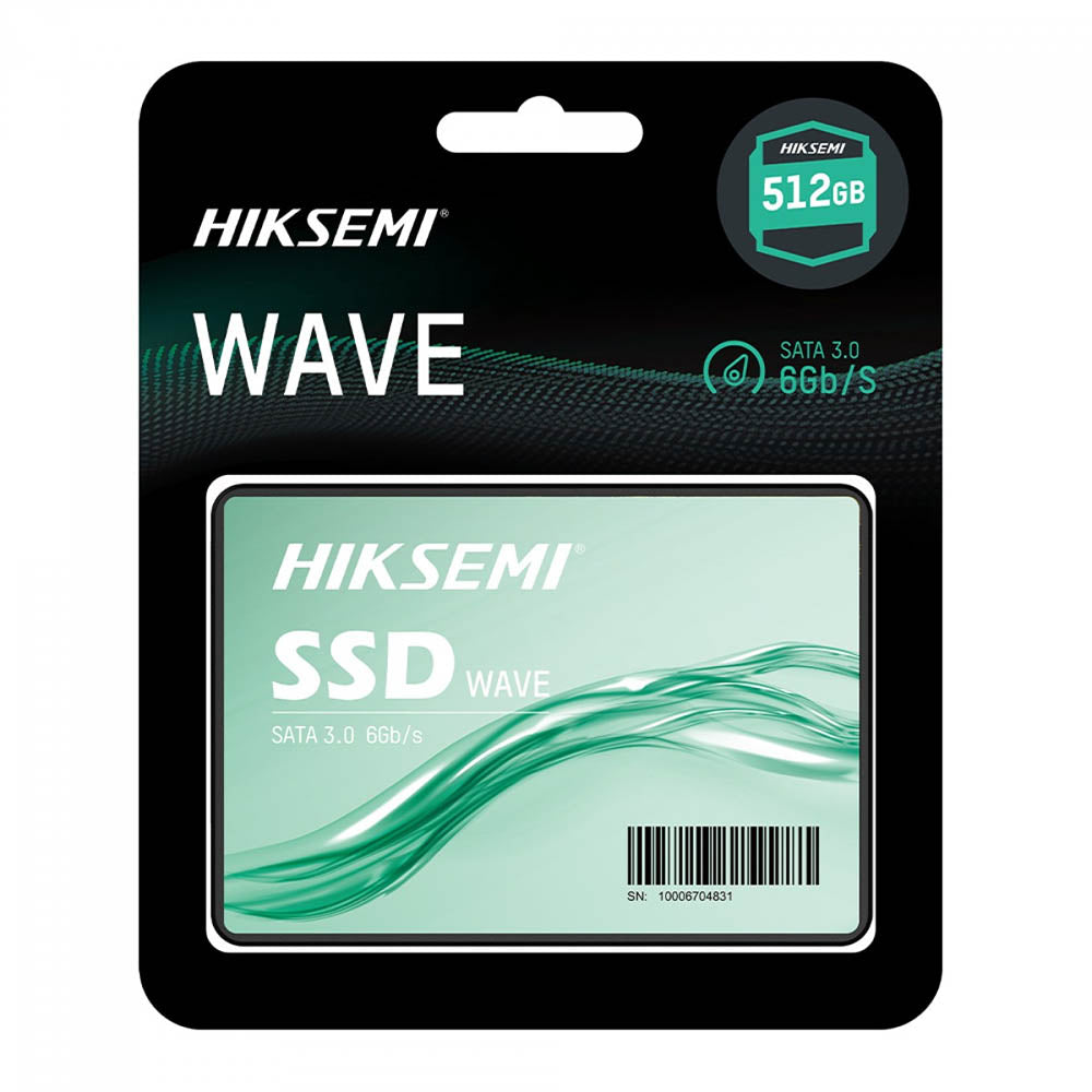 Ssd 512gb (480gb) Hiksemi Wave S 2.5" Sata III 6Gb/s - HS-SSD-WAVE(S)512