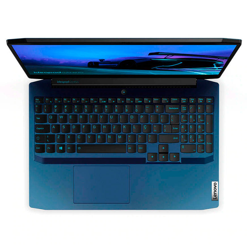 Notebook Gamer Lenovo Ideapad Gaming 3i-15IMH Intel Core i7-10750H 8gb 256Gb SSD GTX 1650 Win10 15.6 Pols Azul