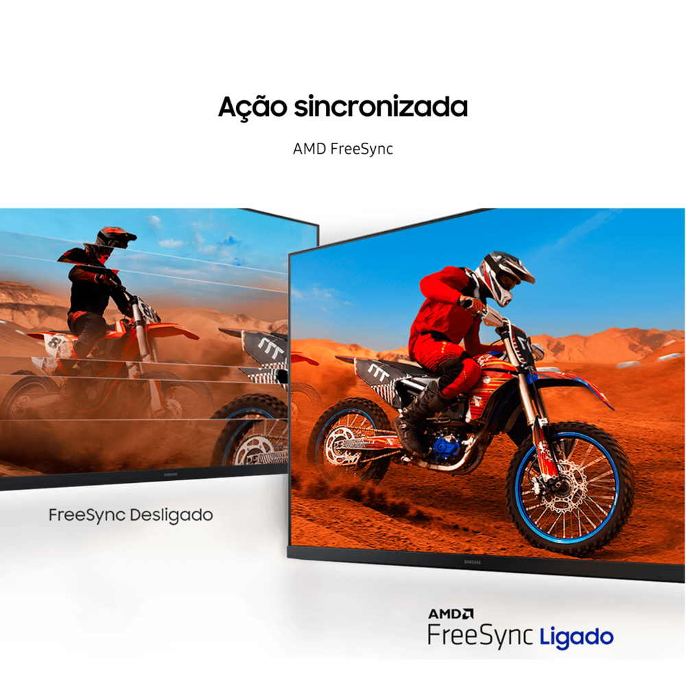 Monitor Led 32 Pols Samsung Essential S3 FHD 75Hz Hdmi Freesync - LS32B300NWNMZD