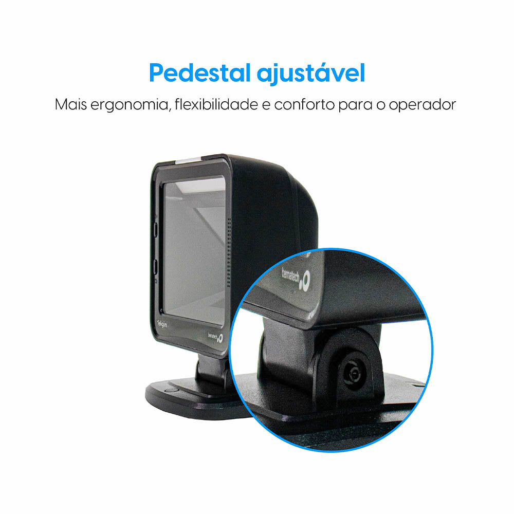 Leitor De código De Barras Elgin 1d 2d Fixo - EL-8600IA