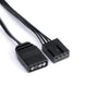 Cooler Fan para Gabinete PCYes Nix 2 ARGB 120mm 03 Pinos - FGNIX2