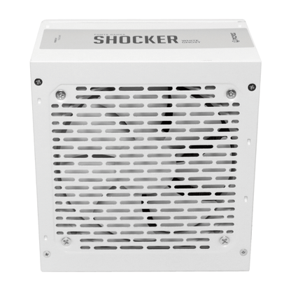 Fonte Real Gamer Atx 500w Shocker 80 Plus Standard PCYes Pfc Ativo White Ghost Branca - PF500SHWG