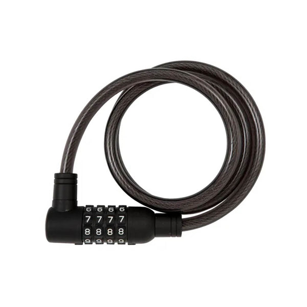 Cabo de Aço Espiral com Cadeado com Segredo para Bicicleta Brasfort - 77840