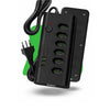 Filtro de Linha 6 Tomadas 20A , 3 Usb, 3 Usb Tipo C 2mts  Preto