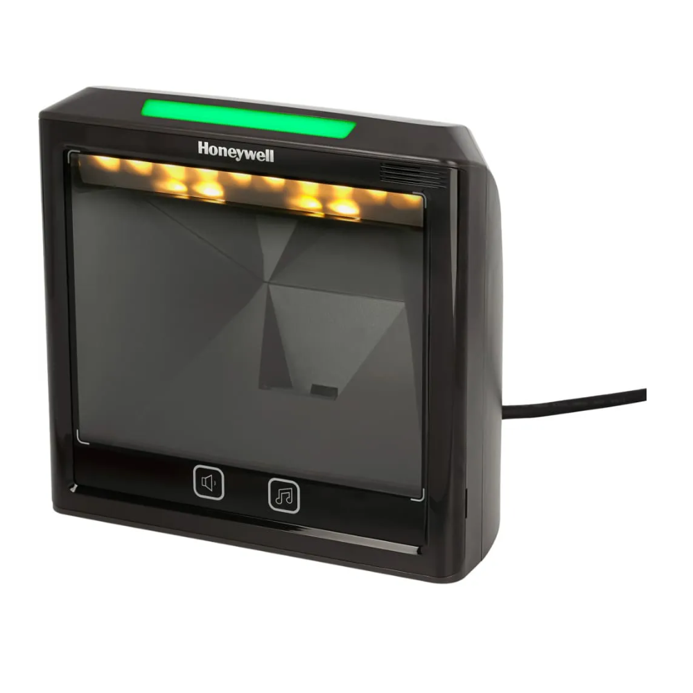 Leitor De Código De Barras Fixo 1D 2D Honeywell 7990G - 7990G-2USBX-1