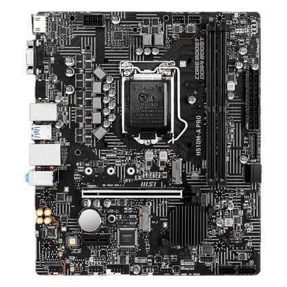 Placa Mae MSI H510M-A PRO Matx Lga 1200 Ddr4 3200Mhz Hdmi VGA M.2 (10a e 11a Geração) - 911-7D22-057