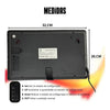 Relogio De Parede Led Digital Hora Calendário Temperatura Oasis - OIH-6207