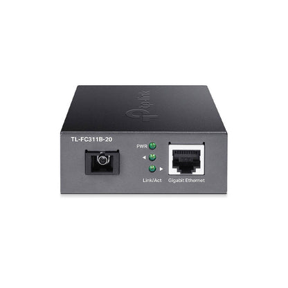 Conversor de Midia WDM Tp-Link Gigabit Monomodo - TL-FC311B-20 Truedata