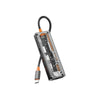 Hub USB Tipo C Multifunção Usb 3.0/2.0 Hdmi Rede Power Delivery Knup - KP-HB507