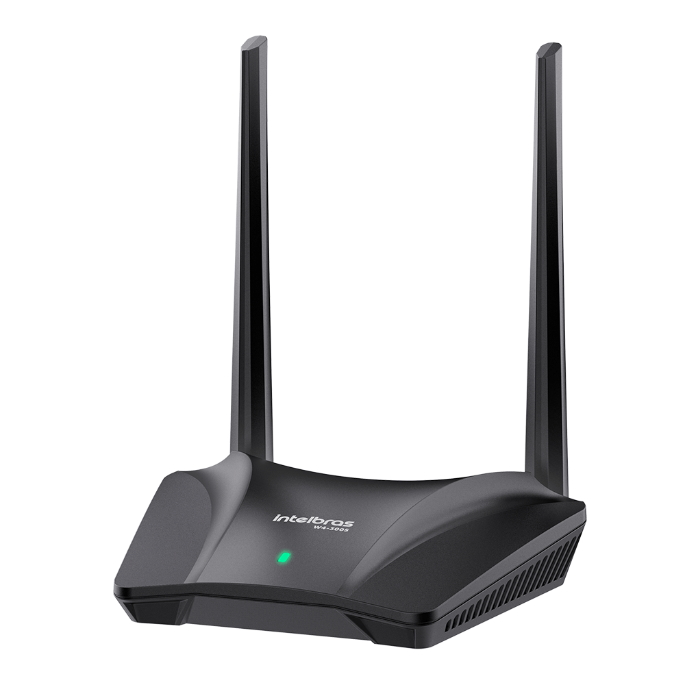 Roteador Wireless Intelbras Wi-Fi 4 W4-300S 300mbps 2 Ant - 4750215