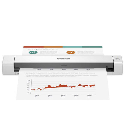 Scanner Portátil Brother USB Branco - DS640 Truedata