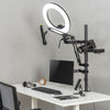 Suporte 4 em 1 Estúdio Setup Stream PCYes P/ Monitor, Microfone, Luz e Câmera - SE-MDS1041