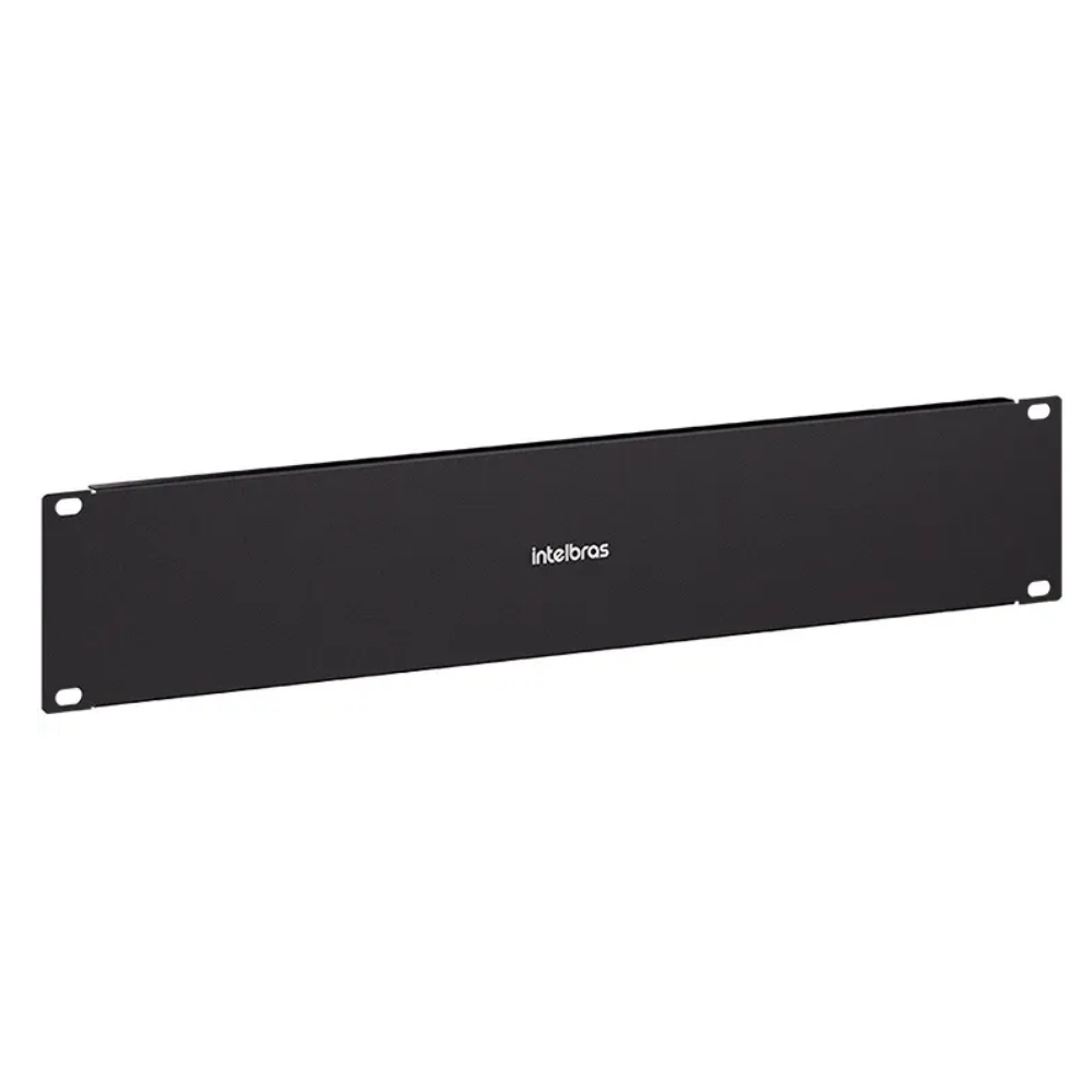 Conjunto Frente Falsa Para Rack Intelbras 2U 19 Pols FF2U - Kit C/ 5 Unids - 4770083