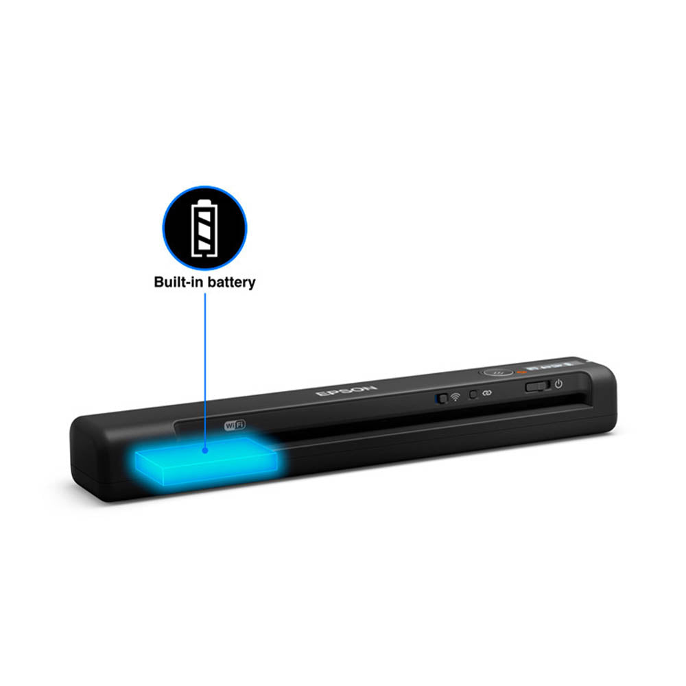 Scanner Portatil Epson WorkForce ES-60W Wi-Fi Usb 9ppm - B11B253201