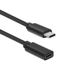 Cabo Usb Extensao Usb Tipo C 3.1 A Macho X Femea - 50cm