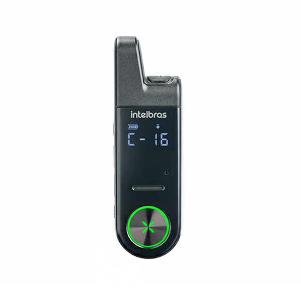 Radio de Comunicação Walkie Talkie Intelbras USB-C 16Hrs 10KM RC6 Mini - 4160050