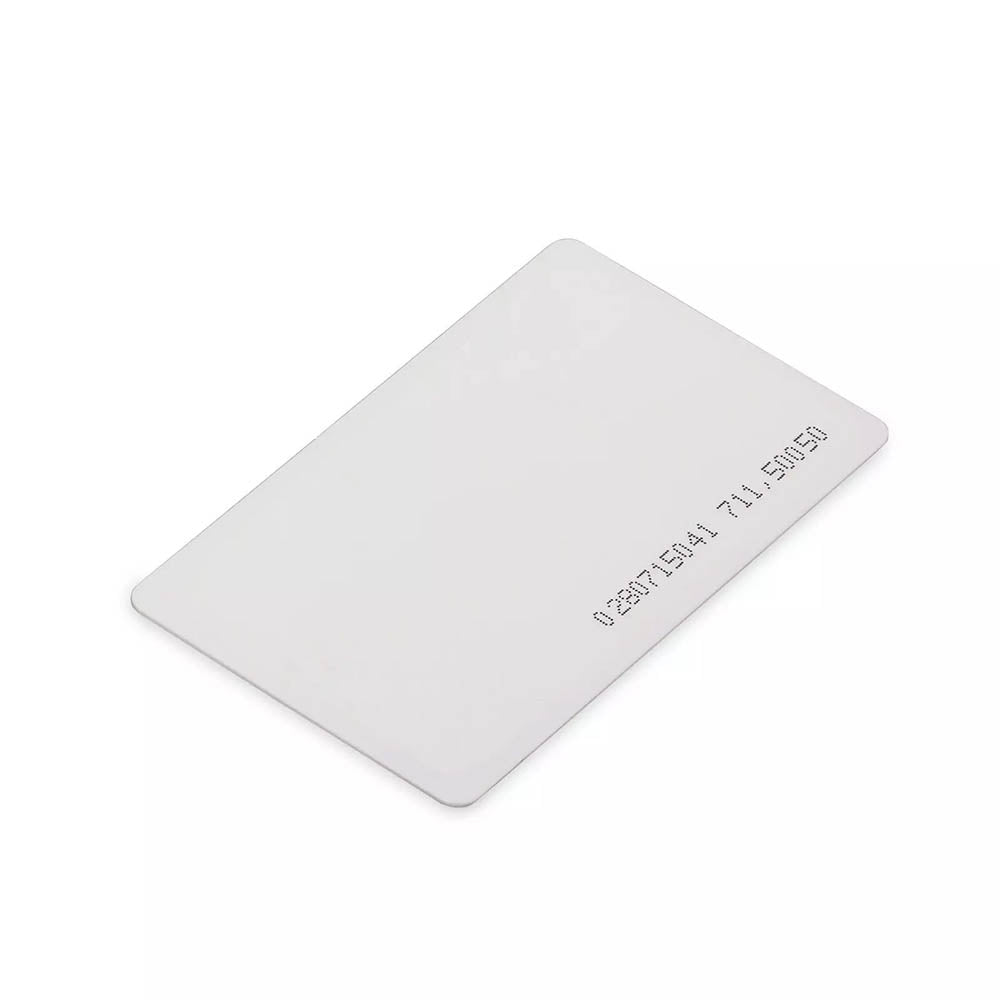 Cartão RFID Controle de Acesso 13,56Mhz Branco Liso