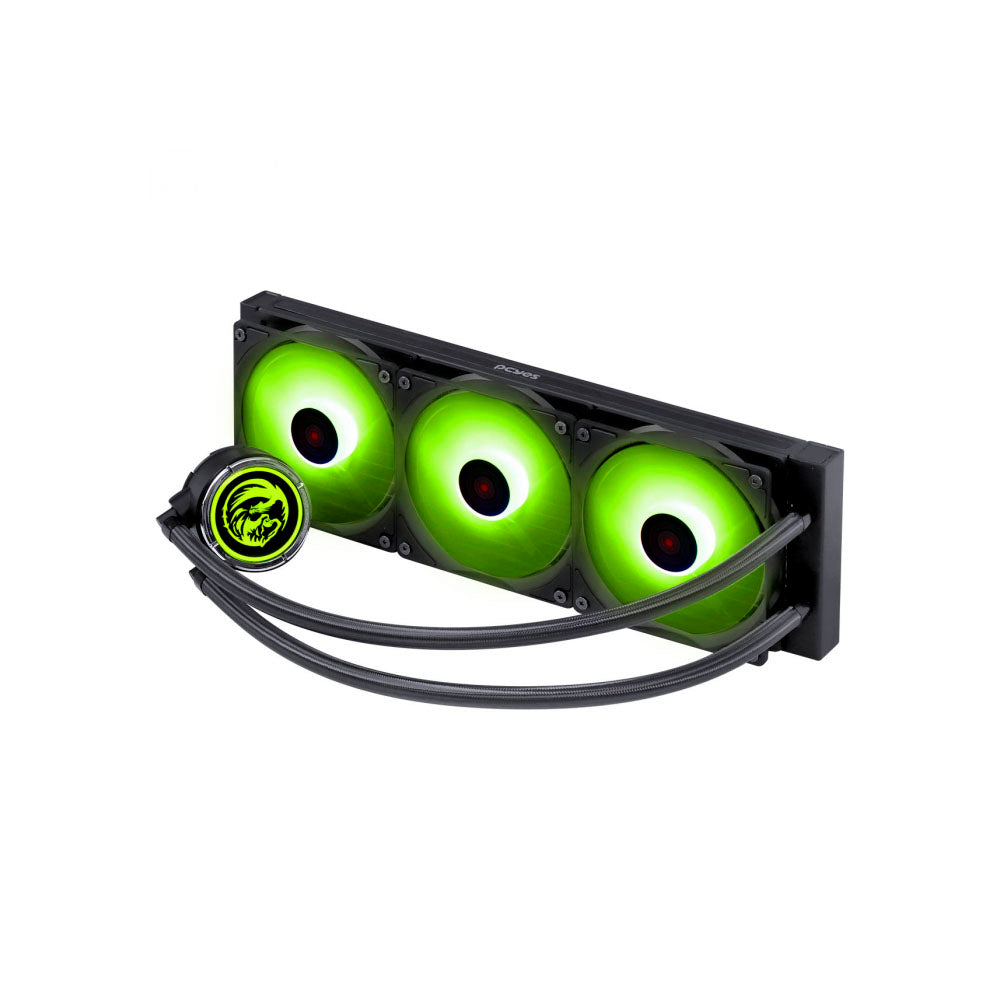 Water Cooler PCYes 3 Fans Nix 2 ARGB (Intel/AMD) Preto - PCYWCNIX360 Truedata