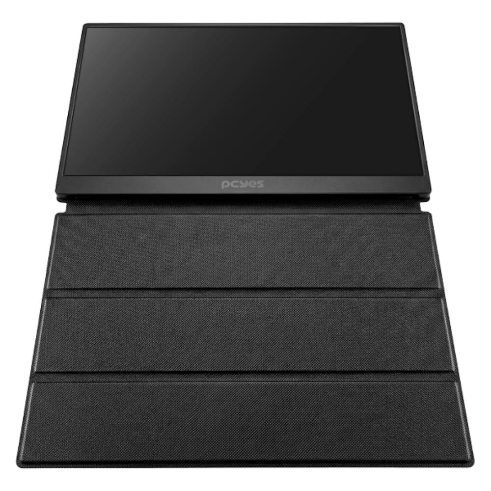 Monitor Portatil Led 15.6" Pols PCYes Quartzo Q15F Full HD IPS 60Hz 5Ms Hdmi Usb Tipo C Preto - PMPQ15F60BV