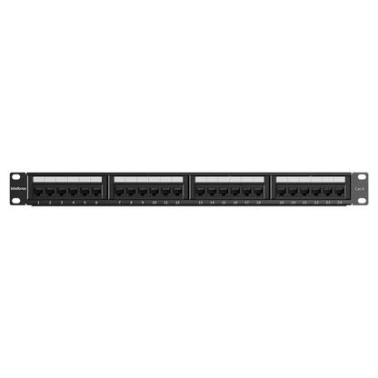 Patch Panel Intelbras Impact Giga Cat.6 24 Portas PP624 - 4770036