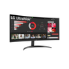 Monitor Led 34 Pols UltraWide Curvo LG QuadHD 2K 100Hz Hdmi/Displayport - 34WR50QK-B.AWZM
