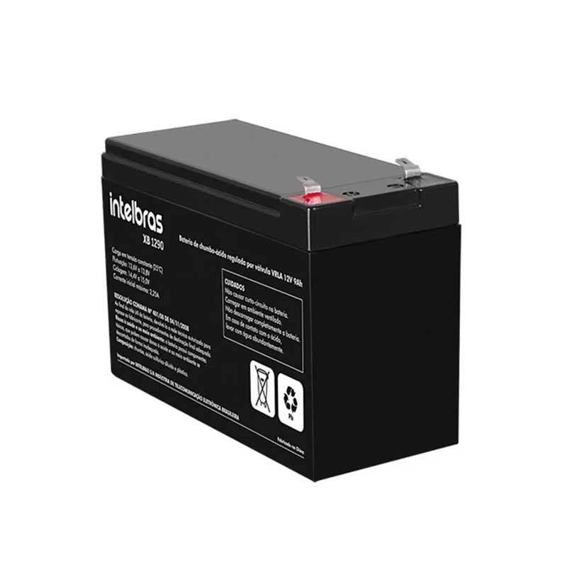 Bateria Para Nobreak 12v 9ah Intelbras Xb1290 - 4860009