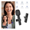 Microfone Sem Fio Wireless Lapela Lightning aGold - MCF-02