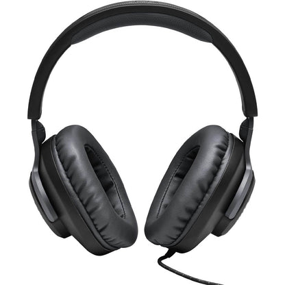 Headset Gamer Jbl Quantum 100 M2 P3 C/ Microfone Removível Preto - JBLQTUM100M2BLK Truedata