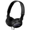 Fone de Ouvido Headphone P2 Sony Preto - MDR-ZX110