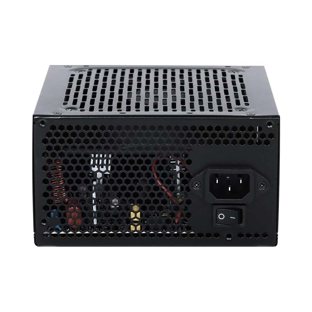 Fonte Real Atx 500w Shocker Full Modular 80 Plus PCYes Pfc Ativo Black Vulcan - FM500WBV