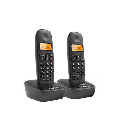 Telefone Sem Fio + Ramal Intelbras Ts2512 Preto Ident De Chamadas - 4122512
