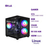 Computador Gamer Skul 5000 Intel I5-4590 3.3Ghz 8gb Ssd 256gb Nvme RX 550 4Gb Fonte 400W