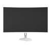 Monitor Gamer Curvo Led 27 Pols PCYes Quartzo Q27 Full HD  Va 100Hz 5Ms Hdmi vga Branco -  PMGQ27C100WG