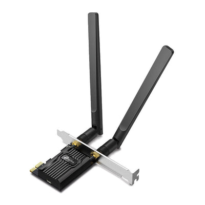 Placa De Rede Sem Fio Pci-E Tp-Link AX1800 Wi-fi 6 Dual Band Bluetooth 5.2- Archer TX20E