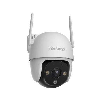 Câmera de Segurança Externa Wi-Fi Intelbras IM7S Full Color 1080p Angulo 360º C/ Microfone Embutido Branca  - 4590016
