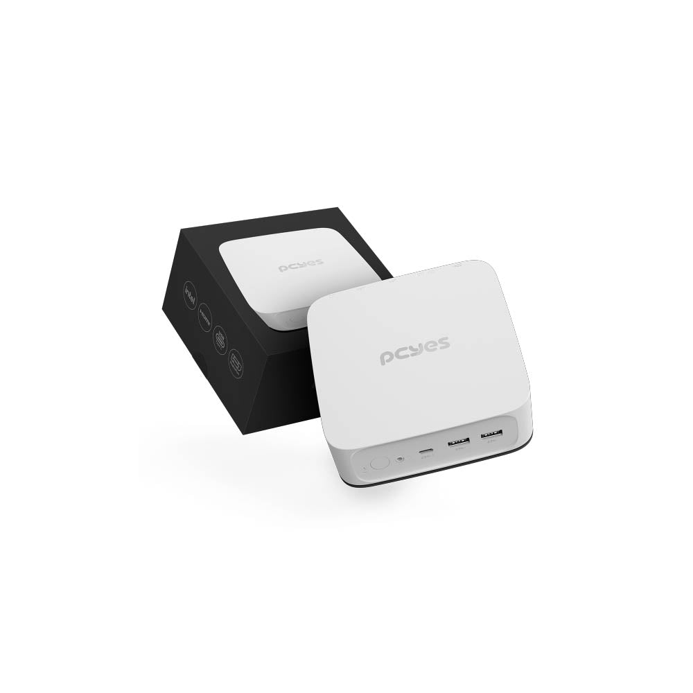 Mini Computador PcYes b300 Intel I5-1235U 3.3Ghz 8gb Ssd 256gb Nvme Wi-fi Bluetooth Branco - 336088